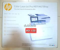 Unboxed Heavy Duty Printer for Sale - HP MFP-  [M479fnw].