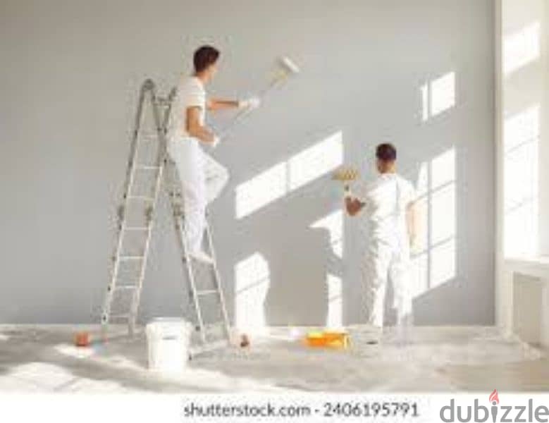 paint work and wallpaper paint villas flat building 0