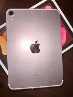 Ipad mini 6, wifi cellular, 64 GB, rosegold, battery 100%