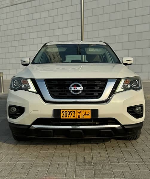 nissan pathfinder 2018 gcc oman 87km 6