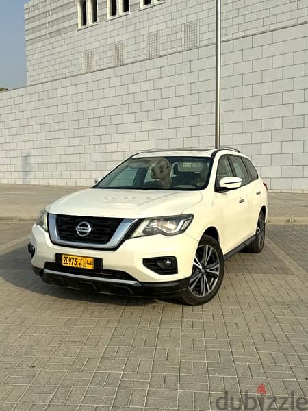 nissan pathfinder 2018 gcc oman 87km 0