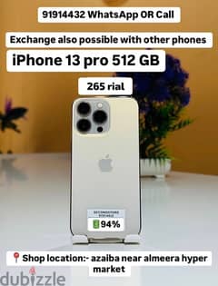 iPhone 13 pro 512 GB very good condition