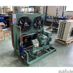 Cold storage, Servicing of cold storage, Bitzer condensing units.