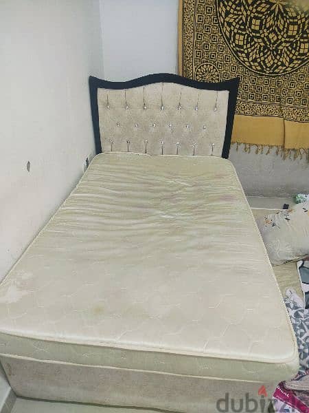 bed with Mattress for sale. 0