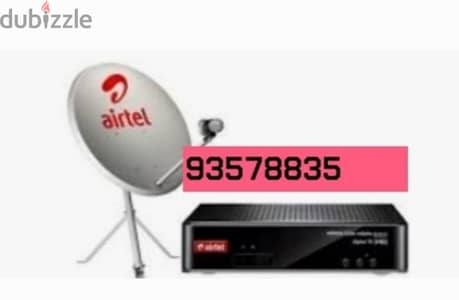 Home service  Nileset Arabset Airtel DishTv osn fixing