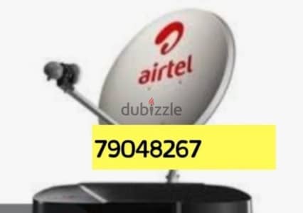 Home service  Nileset Arabset Airtel DishTv osn fixing