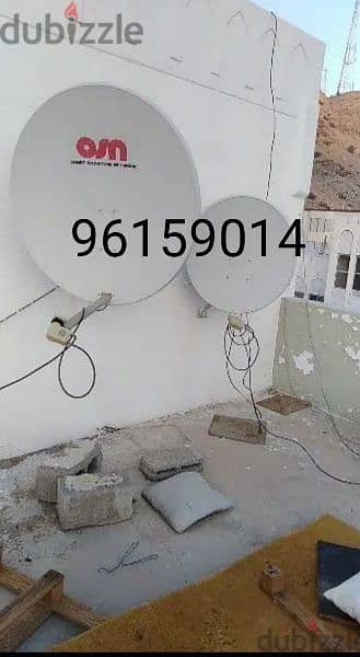 Satellite receiver and Dish antenna installation Nileset DishTv AirTel 0