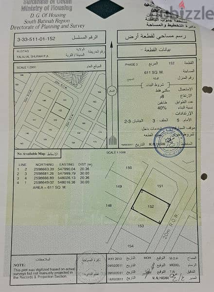 أرض للبيع الرستاق فلج الشراة 3 0