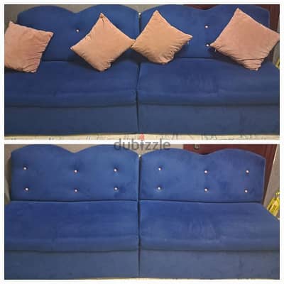 velvet sofa set