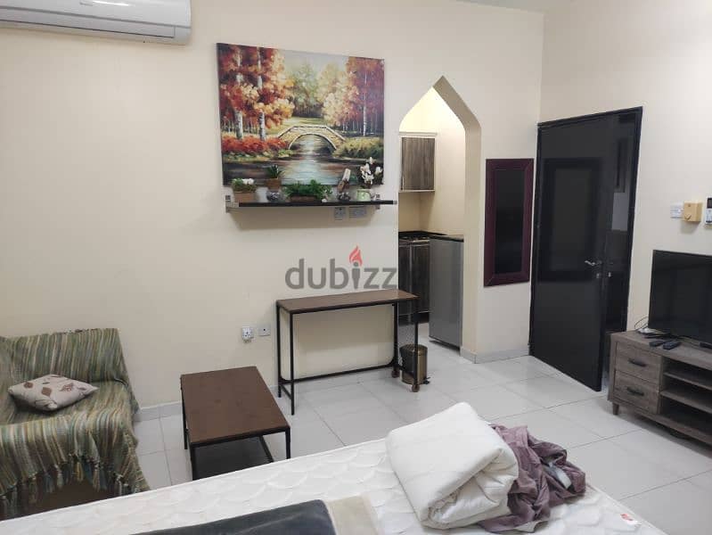 استوديو مفروش للايجار furnished studio for rent 4