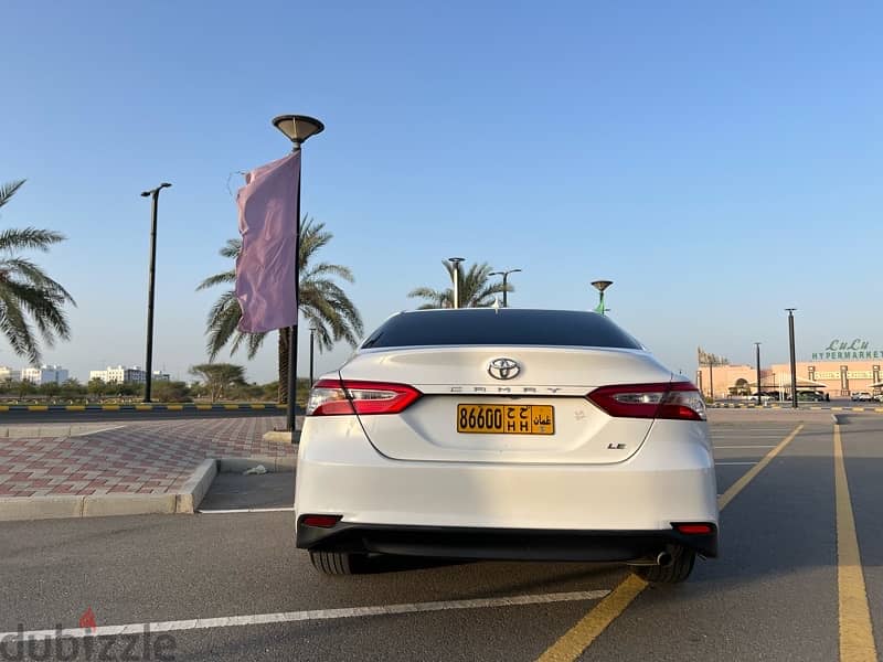 Camry LE 2019 تسجيل جديد نظيف جدا 5