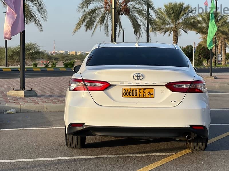 Camry LE 2019 تسجيل جديد نظيف جدا 6