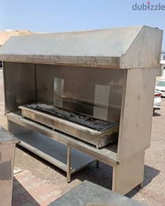 big Bar B Q grill with stand. 91141156 0