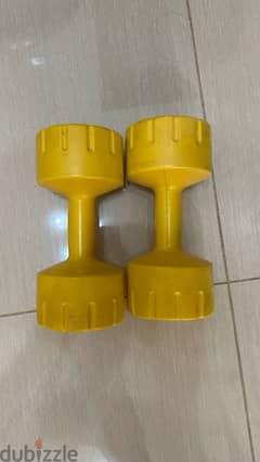 1 pair 4kg dumbbells