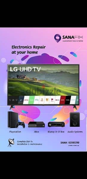 SONY SAMSUNG LG SMART NORMAL LED LCD TV RAPAIRING 0