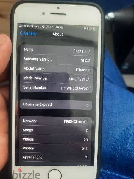 I phone 7 full original with 100 % battery health 3