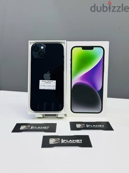 iPhone 14plus 128GB battery 100% with Box amazing condition 0