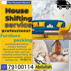 muscat to  salalah  home moving service all oman