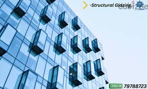 ⏩All kinds of glass Fixing,Repair,Partition,Structural Glazing work