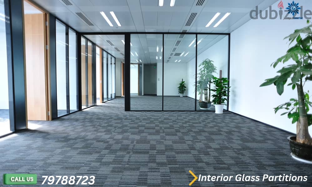 ⏩All kinds of glass Fixing,Repair,Partition,Structural Glazing work 2