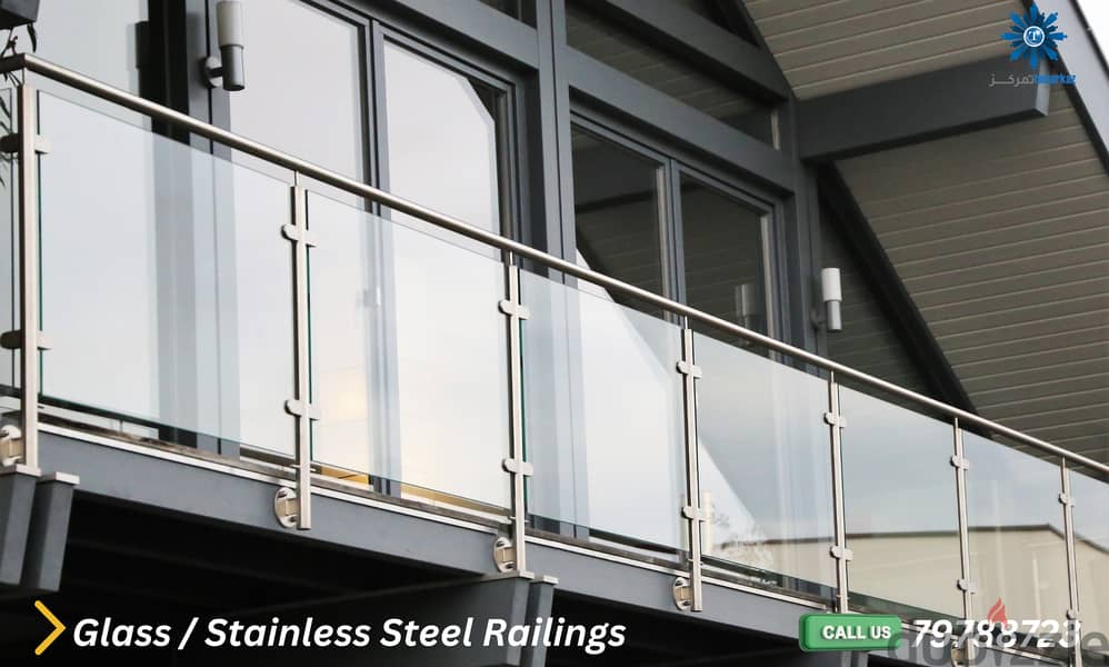 ⏩All kinds of glass Fixing,Repair,Partition,Structural Glazing work 5