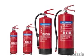 Dry powder extinguishers (1kg, 4kg, 6kg, 50kg) 0