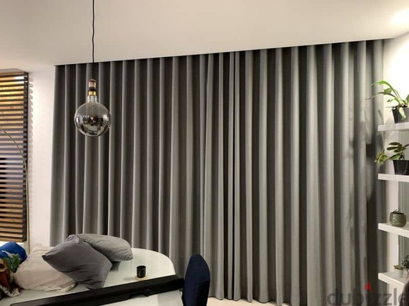 Wavy Curtain Elegant Design for Stylish Homes" 1