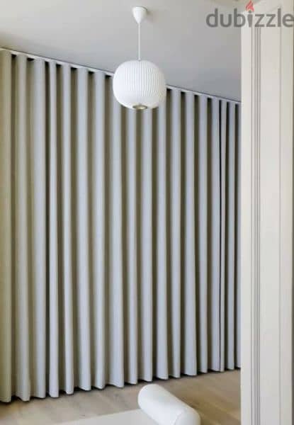 Wavy Curtain Elegant Design for Stylish Homes" 4