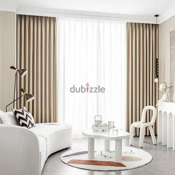 Wavy Curtain Elegant Design for Stylish Homes" 5