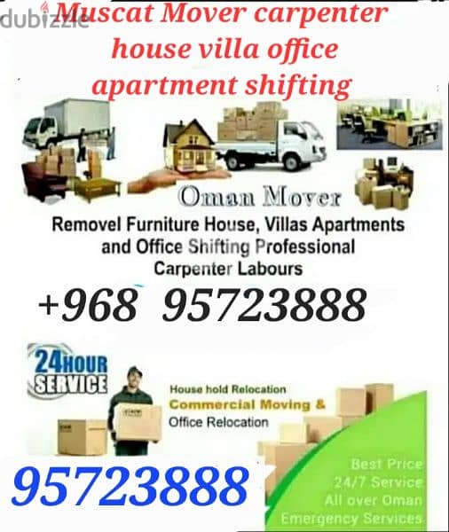 ALL OVER MUSCAT OMAN M0VER CARPENTER  نـــــــقل عـــــــام 0