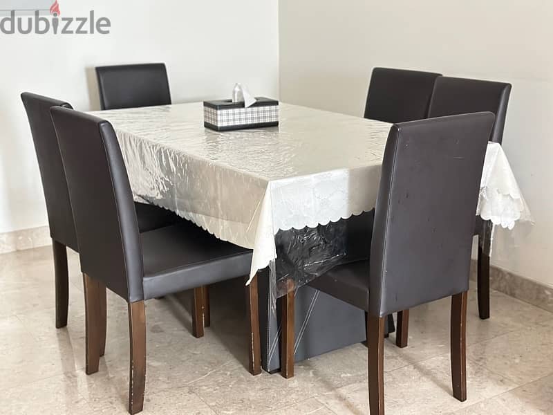 Dinning Table from Danube with 4 Chairs 0