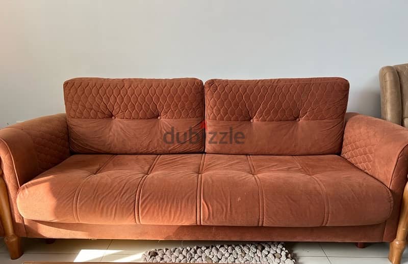 6 Seater Sofa Set & 6 Seater Dinner table for Sale 4