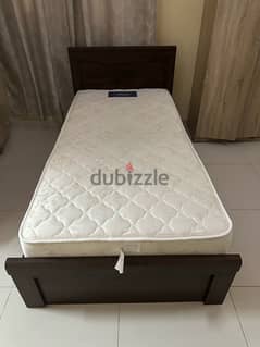 Single bed with Mattrass 0