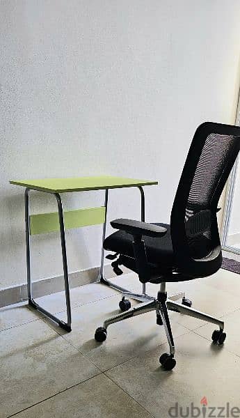 Computer / Study table and chair (sparingly used)