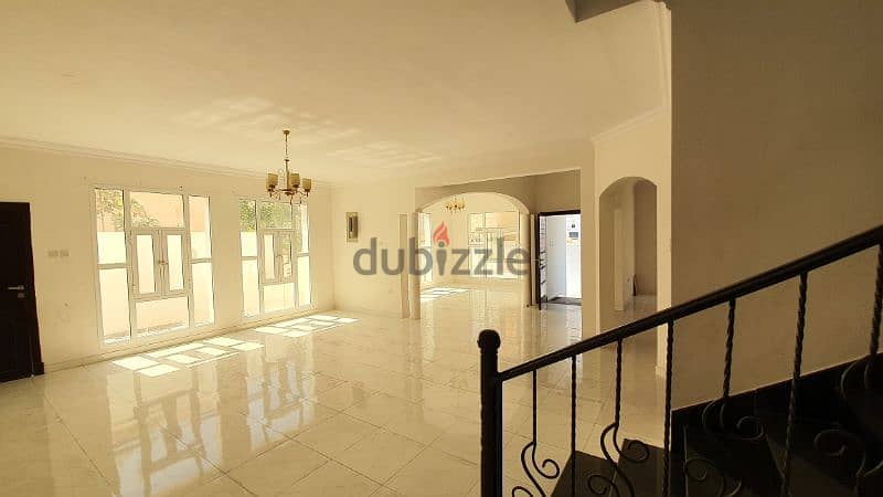 Part of villa 5BHK, garden, and parking in Al hail 19