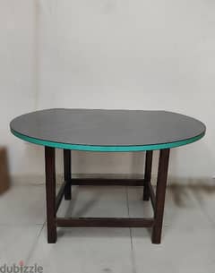 wooden table