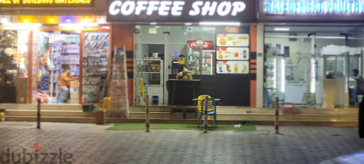 Coffee shop for sale in Al amerat 6- আল আমেরাতে বিক্রির জন্য কফি শপ 6 0