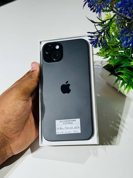 iPhone 15 Plus 128GB 2 week Used only Apple warranty 04-08-2025 1