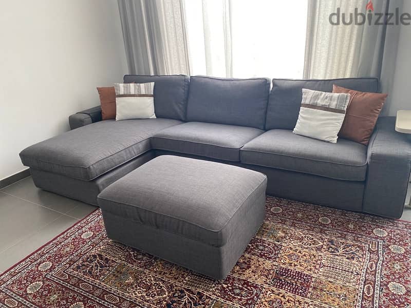 reduced price 4 Seaters KIVIK sofa for sale in perfect condition 1