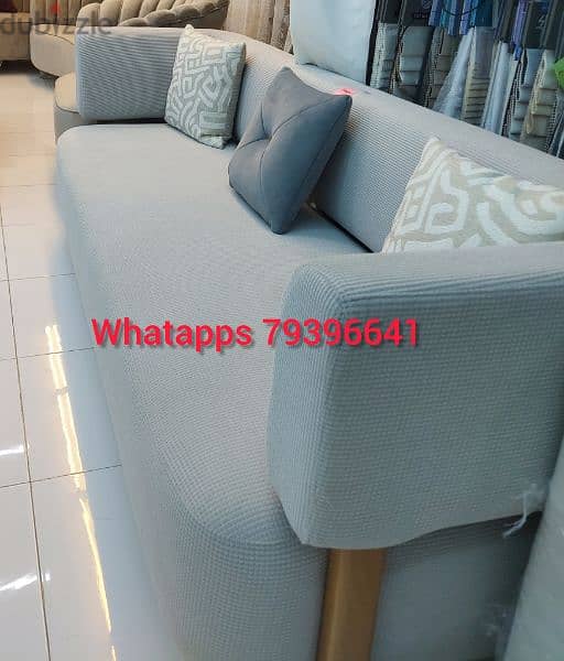 Special offer new 3 seater sofa without delivery 1 piece 85 rial 4