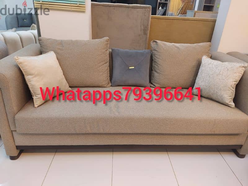 new 6th seater sofa without delivery 165 rial 2