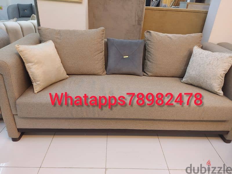 new 6th seater sofa without delivery 165 rial 4