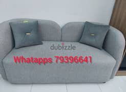 new 2 seater sofa without delivery 1 piece 60 rial 0