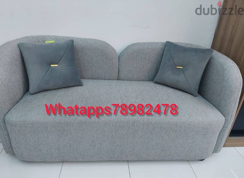 new 2 seater sofa without delivery 1 piece 60 rial 1