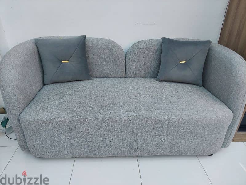 new 2 seater sofa without delivery 1 piece 60 rial 7