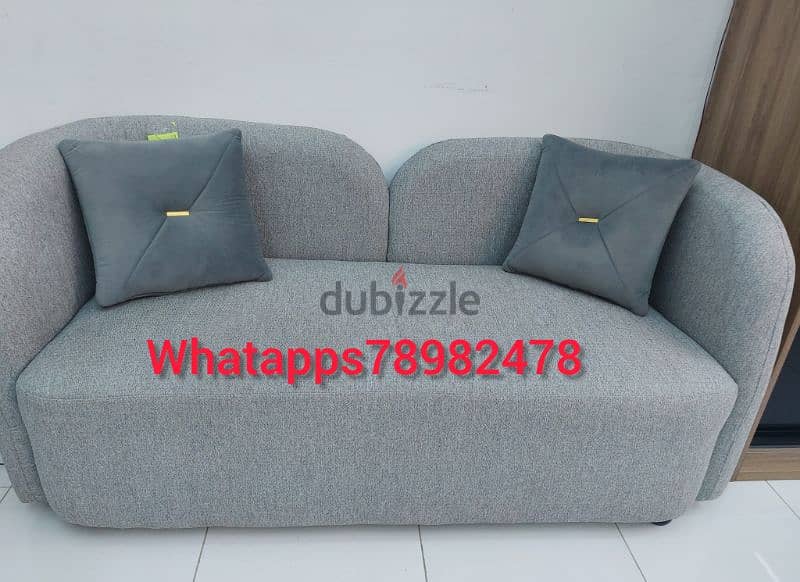 new 2 seater sofa without delivery 1 piece 60 rial 4