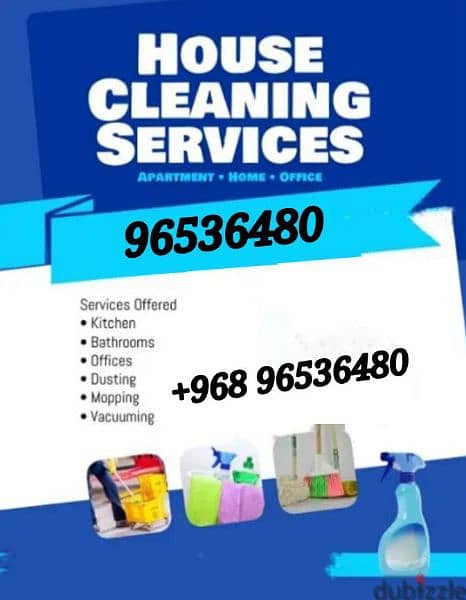 House cleaning villa office apartment & kitchen deep cleaning service 0