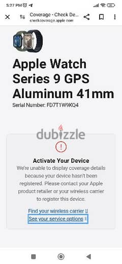 apple watch series 9 41mm midnight