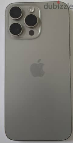 iPhone 15 Pro Max 256 GB Natural Titanium Under Warranty for Sale