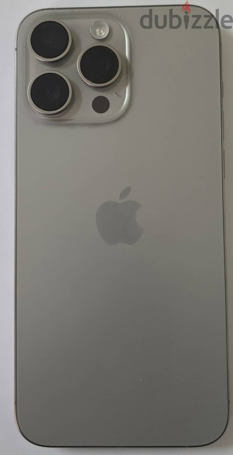 iPhone 15 Pro Max 256 GB Natural Titanium Under Warranty for Sale 0